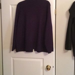 Kate Hill plum wool sweater